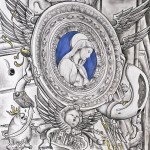 acrilin on canvas 100 cm x 100 cm